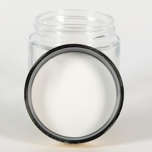 3OZ 90ml Clear Cannabis Container Jar with Child Resistant Lid