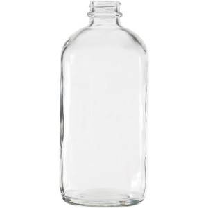 16OZ Empty Glass Boston Round bottle for Kombucha