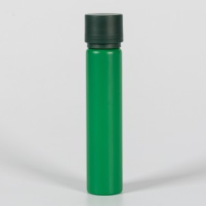 120mm Green Glass Pre-Roll Tube with Childproof Tamper Evident Lid