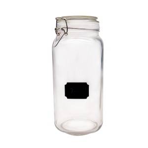 Leading Manufacturer for Glass Spray Bottle - China Large 2L Glass Flour Canister Container with Glass Lid – Menbank