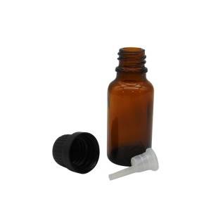 MBK 30ml Glass Essential Oil Bottle With Black Sprayer lid