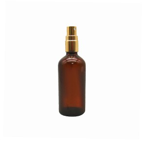 MBK 100ml Glass Essential Oil Bottle With Golden  Sprayer