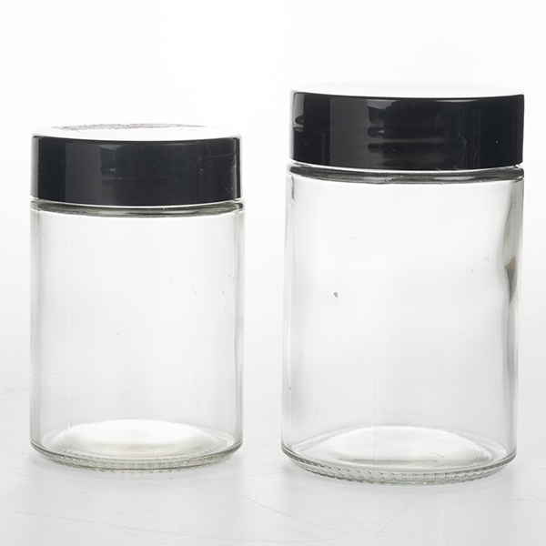Tall 12OZ Glass Straight Side Jar For Coffee Storage Featured Image