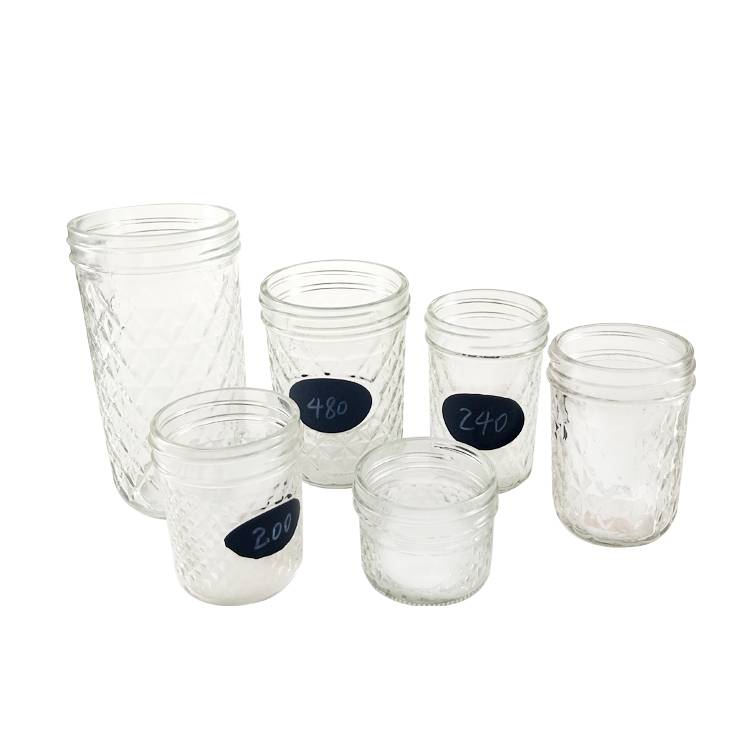 Best quality Metal Black Lid - Wide Mouth 16oz Glass Jar Plants with Lid – Menbank
