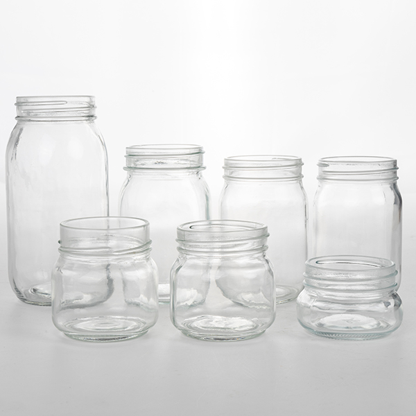 8OZ Square Glass Mason Jar with Daisy Cut Lid for Storage canning Featured Image