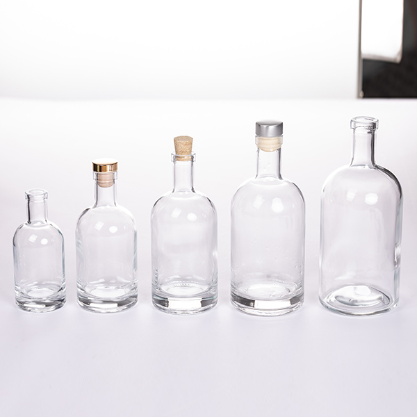 50ml Glass Alcohol Bottle - Mini Nordic- 18mm Kerr Finish