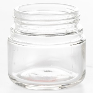 60ml Clear CBD Glass Concentrate Container with Child Resistant Lid