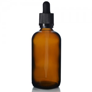 MBK 100ML Amber Glass Bottle for Perfume