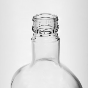 1000ml Square Glass Whiskey Bottle