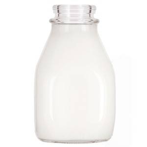 500ml milk bottle with plastic tamperoof lid
