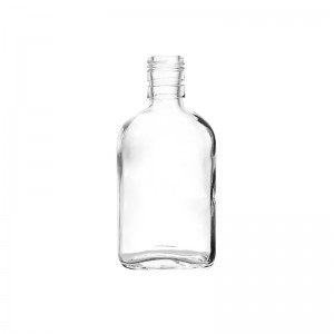200ml Glass Flask Bottle with Screw Top