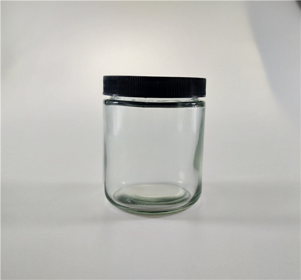 Good Quality Glass Jar - MBK 8OZ Commercial Wide Mouth Clear Glass Candle Jar – Menbank