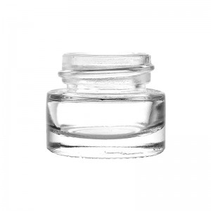 10ml Palm Straight Side Glass Jar with Childproof Lid