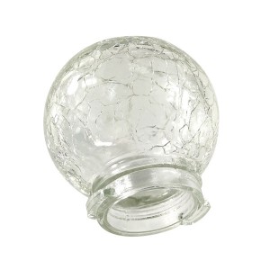 Vintage Crackle Glass Globe