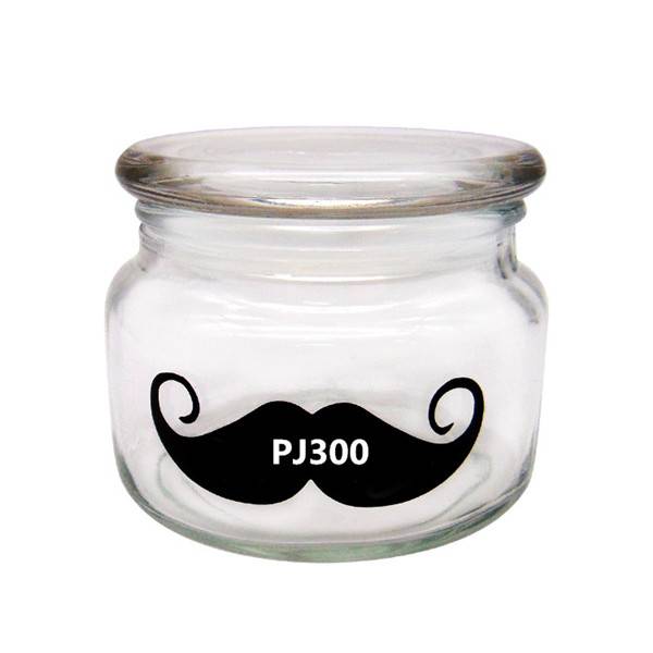 Fast delivery Glass Flour Container - 10OZ Unique Glass Candle Jar with Glass lid – Menbank