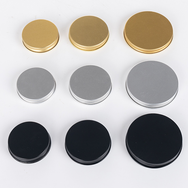 Wholesale Regular Mouth Mason Jar Lid - Black 38-400 Black Metal Lid with PE Liner – Menbank