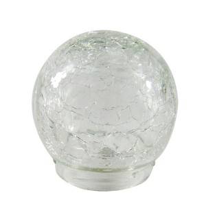 China Supplier Cracked Glass Lamp Shade Globe