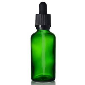 Fixed Competitive Price Cosmetic Glass Jar - MBK Packaging 15ml Green Glass Dropper Bottle for Oil – Menbank