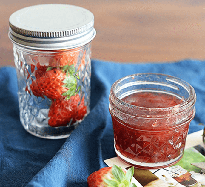 Hot sale Regular Mouth Mason Jar Lid - 4OZ Babay Food Label Glass Jar with Air Tight Lid – Menbank