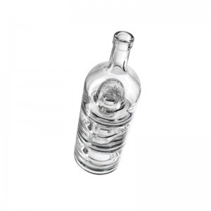 200ML Stacking Glass Liquor Bottle Set “TRIO”