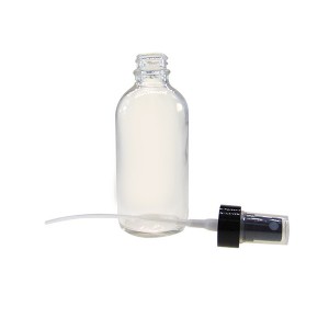 MBK Packaging 22-400 4OZ Clear Glass Bottle with Gold Dropper Lid