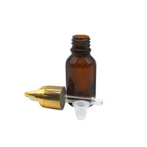MBK 15ML Amber Glass Medicine Bottle