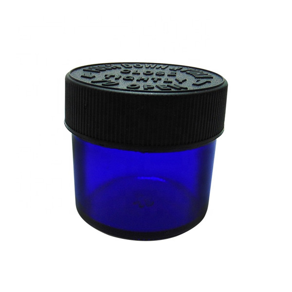 Reasonable price for Glass Pump Bottle - MBK 60ml 2OZ Cobalt Blue Glass Jar with Child Resistant Lid – Menbank