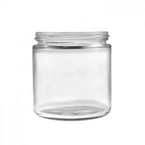 MBK 12OZ Wide Mouth Glass Coffee Food Jar with Plastic Lid