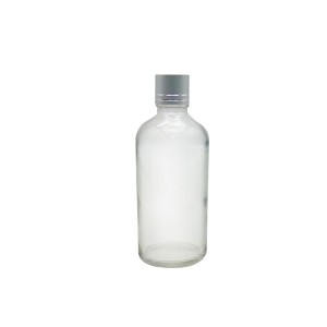 MBK 100ml Flint Glass Essential Oil Bottle with Gold Lid