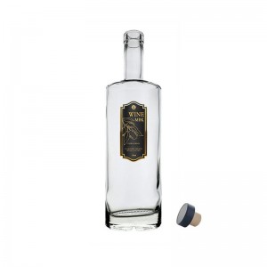 Bouteille Atlanta 70 Cl – Extra Blanc Glass Spirit Bottle