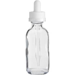 MBK Packaging 60ml airtight glass bottle with dropper lid