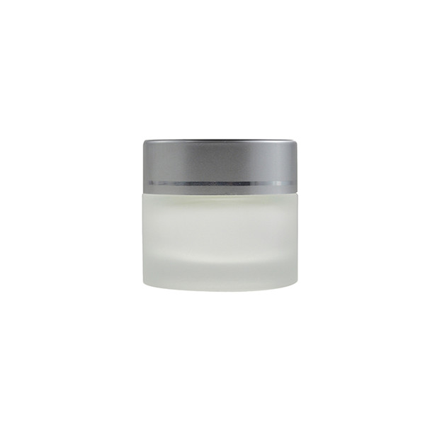 China Supplier Glass Container Jar - MBK Packaging 10 ml Frost Cosmetic Empty Container Glass Jar with Screw Lid – Menbank