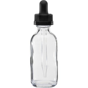 MBK Packaging 60ml airtight glass bottle with dropper lid