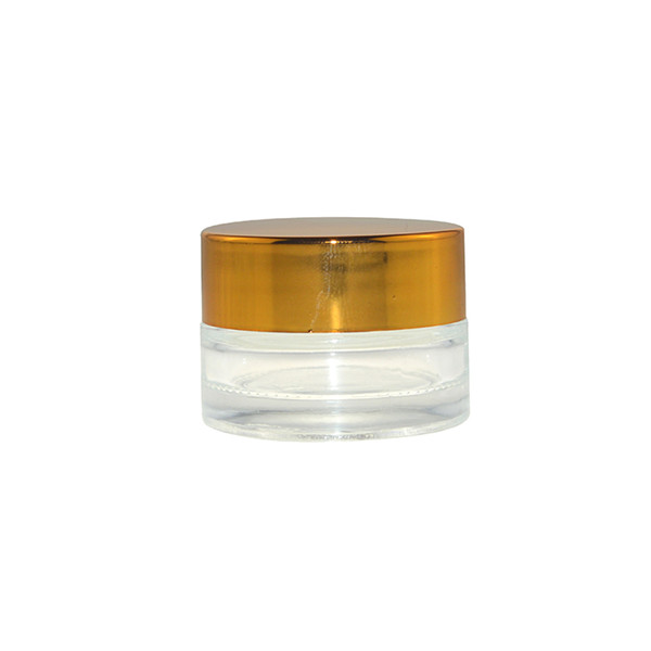 Free sample for Mini Mason Jar Shot Glass - MBK Packaging 5ML Empty Clear Glass Refillable Makeup Cosmetic Face Cream Jar – Menbank