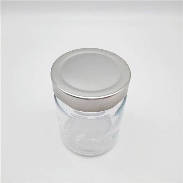 Online Exporter Glass Jars With Wood Lid - MBK Packaging 7OZ Clear Glass Ergo Food  Jar with Metal Lug Cap – Menbank