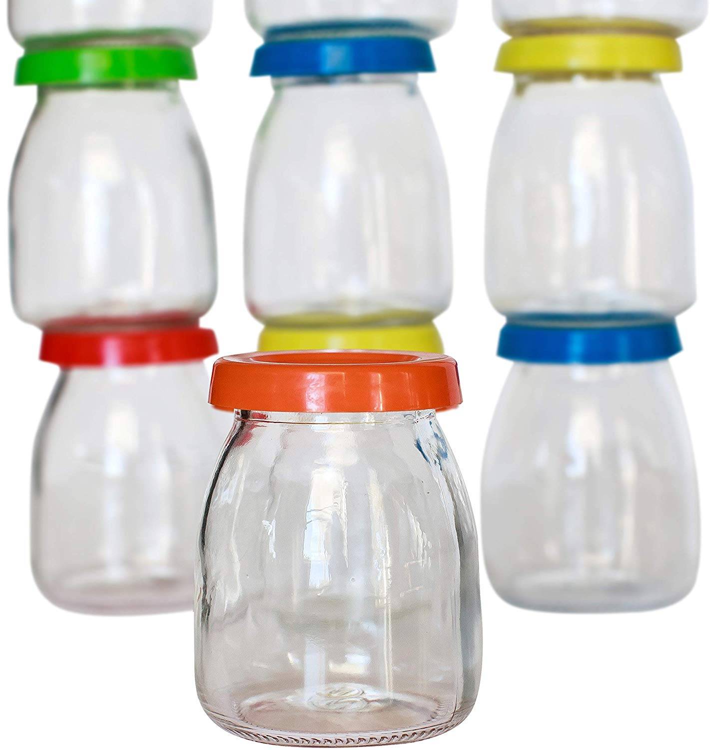 Best Price on Small Glass Jar - 100ml Glass Yogurt Pudding Jar with Plastic Lid – Menbank