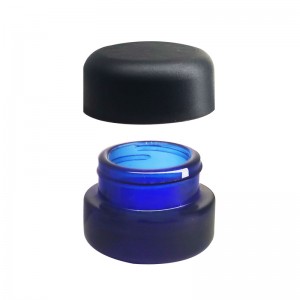 5ml Round Bottom Cobalt Blue Glass Concentrate Jar for Dab Wax