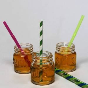 2OZ Mason Jar Shot Glass with Lid Set for Candy and Drinking