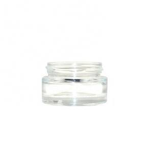 MBK Packaging 20G Clear Glass Face Cream Lip Balm Storage Container