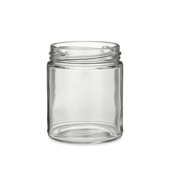 Online Exporter Glass Jars With Wood Lid - 8OZ Clear Straight Side Glass Jar MBK Packaging – Menbank