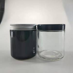 Hot-selling Glass Candy Jar - MBK 180ml 6OZ Glass Food Jar Black – Menbank