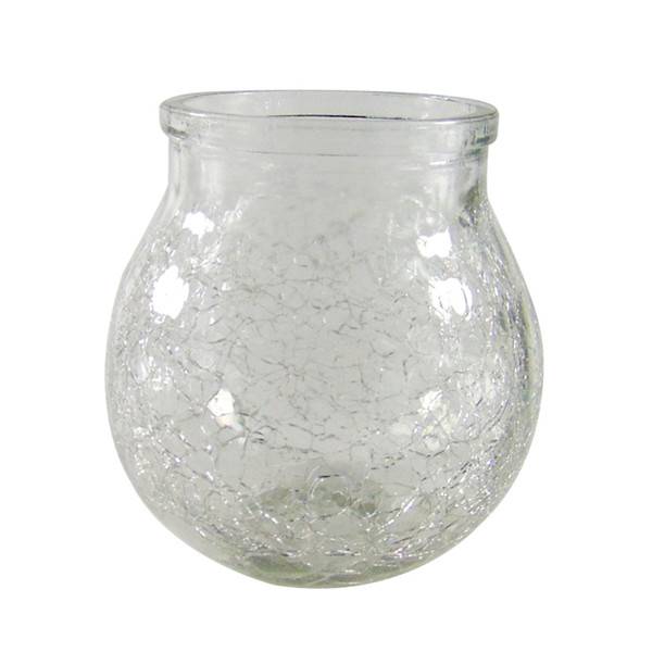 Online Exporter Glass Jars With Wood Lid - Crackle Glass Pedant Light Shade – Menbank