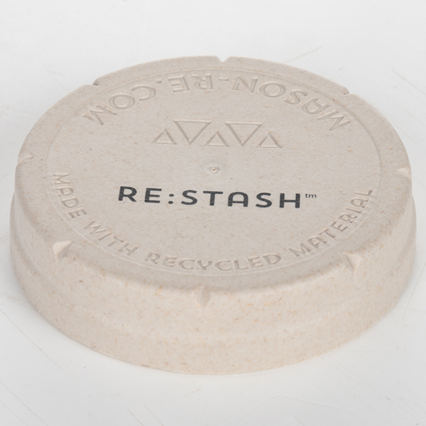 Manufacturer for Mason Jar Plastic Lid - 70mm Regular Mouth Eco Fibres Child Resistant Lid  – Menbank