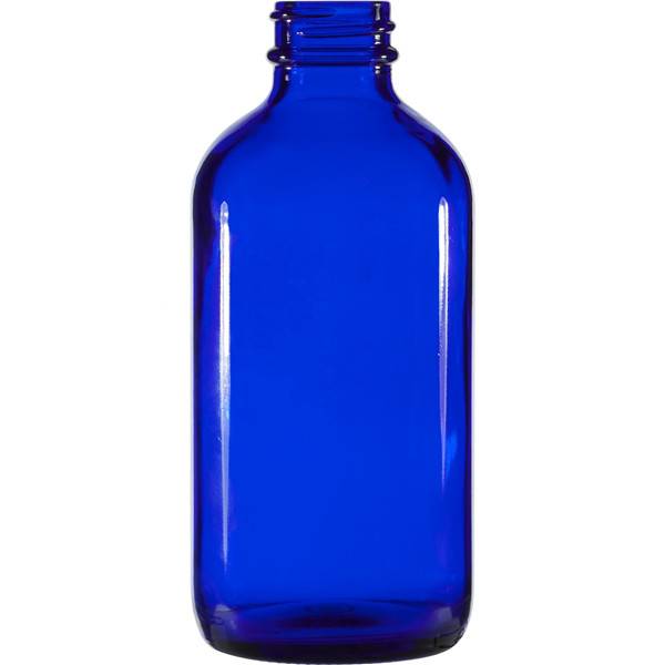 Super Lowest Price 8oz Glass Jar - MBK Packaging 8OZ Blue Glass Bottle with Plastic Screw lid – Menbank