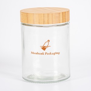 MBK 12OZ Kitchen Glass Storage Jar