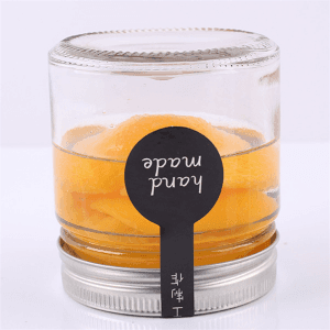 150ml 5OZ Regular Mouth Baby Food Mason Glass Jar with Metal Lid