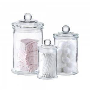 MBK Packaging Glass Jar with Lid for Candle and Dry Flower