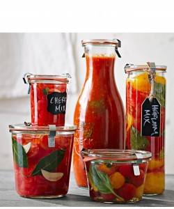 500ml and 1000ml Glass Weck Jar for Juice