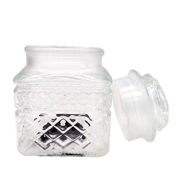 Factory best selling 30ml Glass Bottle - Anchor Hocking WEXFORD sugar canister with lid – Menbank