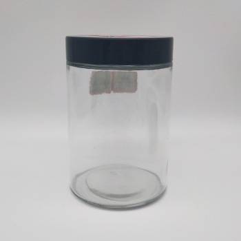 New Arrival China Glass Jar Black Lid - MBK 24OZ 720ml Glass Food Storage Jar Kitchen – Menbank